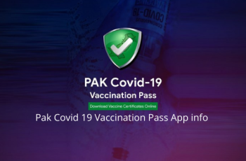 Pak Covid 19 Vaccination Pass App 2022