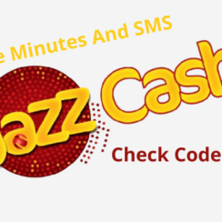 How To Check Jazz Cash Free Minutes And SMS 2023