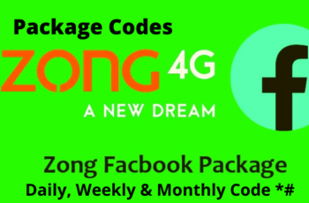Zong Facebook Package Daily, Weekly & Monthly 2023