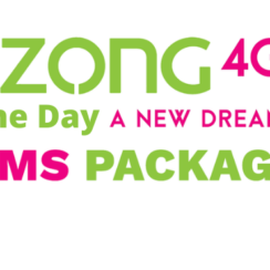 Zong One Day SMS Pkg Code 2023