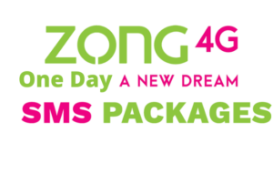 Zong One Day SMS Pkg