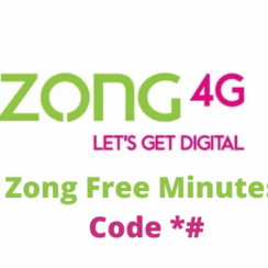 Zong Free Minutes Code 2023