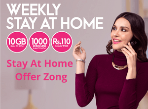 Stay At Home Offer Zong