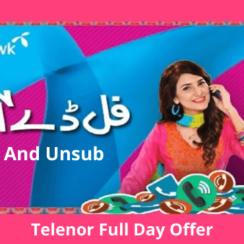 Telenor Full Day Offer 2023 Sub And Unsub