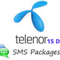 Telenor 15 Days SMS Package Code 2023