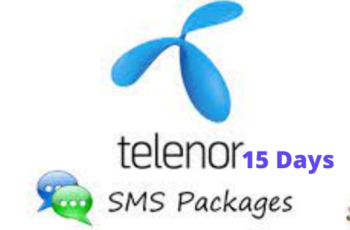 Telenor 15 Days SMS Package Code 2023