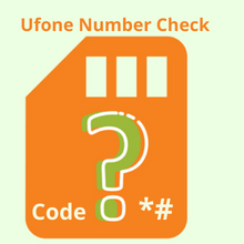 Ufone Number Check Code 2023