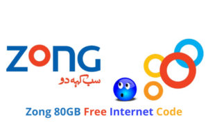 Zong 80GB Free Internet Code