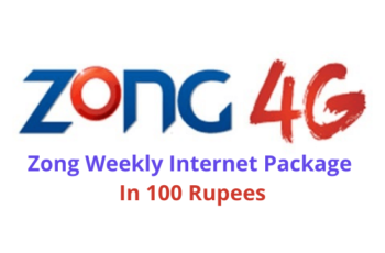 Zong Weekly Internet Package In 100 Rupees Code 2023