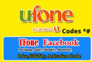 Ufone Facebook Package