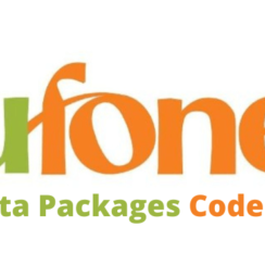 Ufone Data Packages Codes 2023