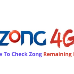 How To Check Zong Remaining MBS 2023