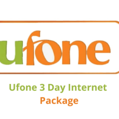 Ufone 3 Day Internet Package Code 2023