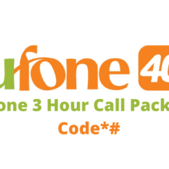 Ufone 3 Hour Call Package Code 2023