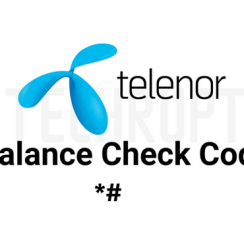 Telenor Balance Check Code 2023