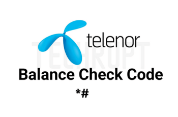 Telenor Balance Check Code 2023