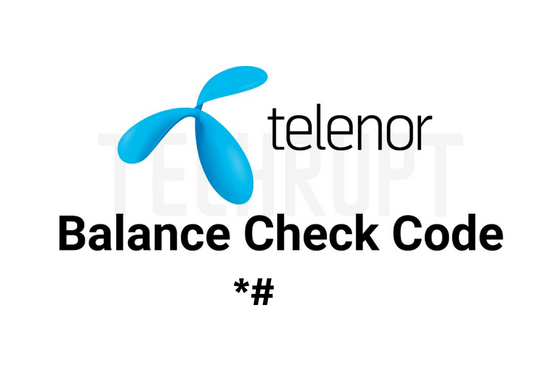 telenor sim number check code without balance pakistan