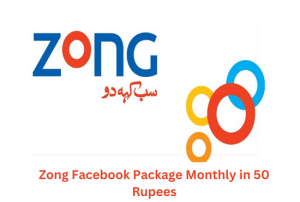Zong Facebook Package Monthly in 50 Rupees