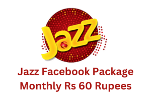 Jazz Facebook Package Monthly Rs 60 Rupees