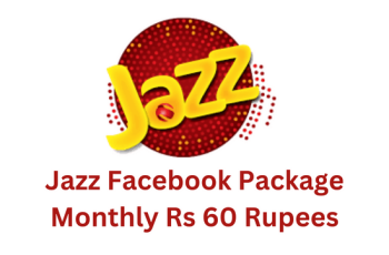 Jazz Facebook Package Monthly Rs 60 Rupees Code 2023