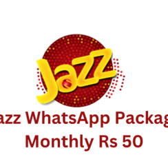 Jazz WhatsApp Package Monthly Rs 50 Rupees Code 2023