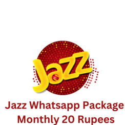 Jazz Whatsapp Package Monthly in 20 Rupees 2023
