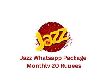 Jazz Whatsapp Package Monthly in 20 Rupees 2023