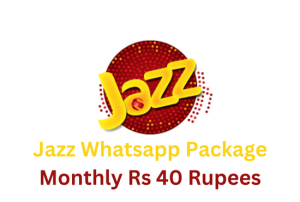 Jazz Whatsapp Package Monthly Rs 40 Rupees