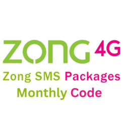 Zong SMS Pkg Monthly Code 2023