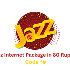 Jazz Internet Package in 80 Rupees Code 2023
