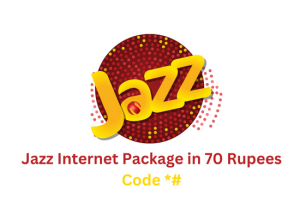 Jazz Internet Package in 70 Rupees Code