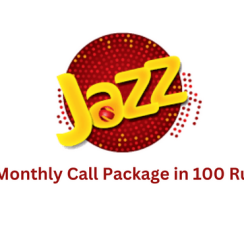 Jazz Monthly Call Package in 100 Rupees Code 2023