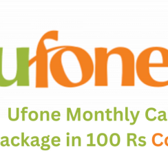 Ufone Monthly Call package in 100 Rs Code 2024