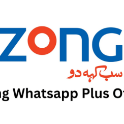 Zong Whatsapp Plus Offer Code 2023