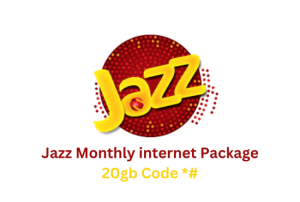 jazz Monthly internet Package 20gb Code