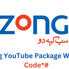 Zong YouTube package Weekly Code 2023