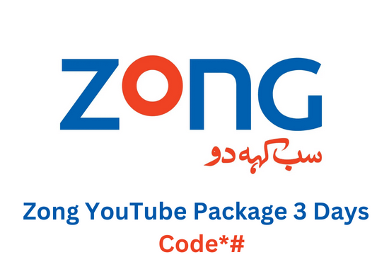 zong sms package code 3 days