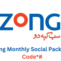 Zong Monthly Social Package Code 2023