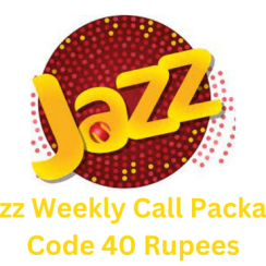 Jazz Weekly Call Package in 40 Rupees Code 2023