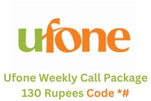 Ufone Weekly Call Package 130 Rupees
